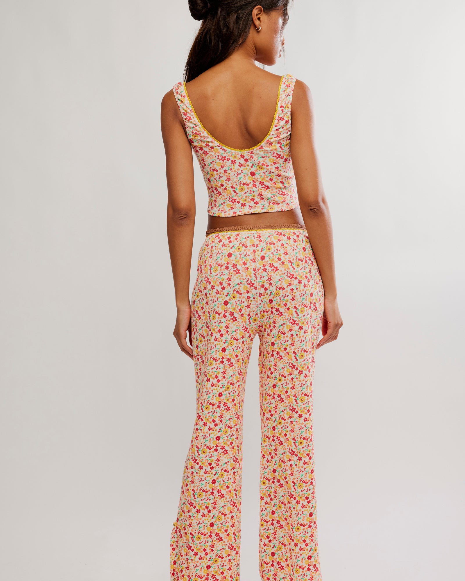 FREE PEOPLE FRESH IN LOVE LOUNGE SET - BUTTER COMBO