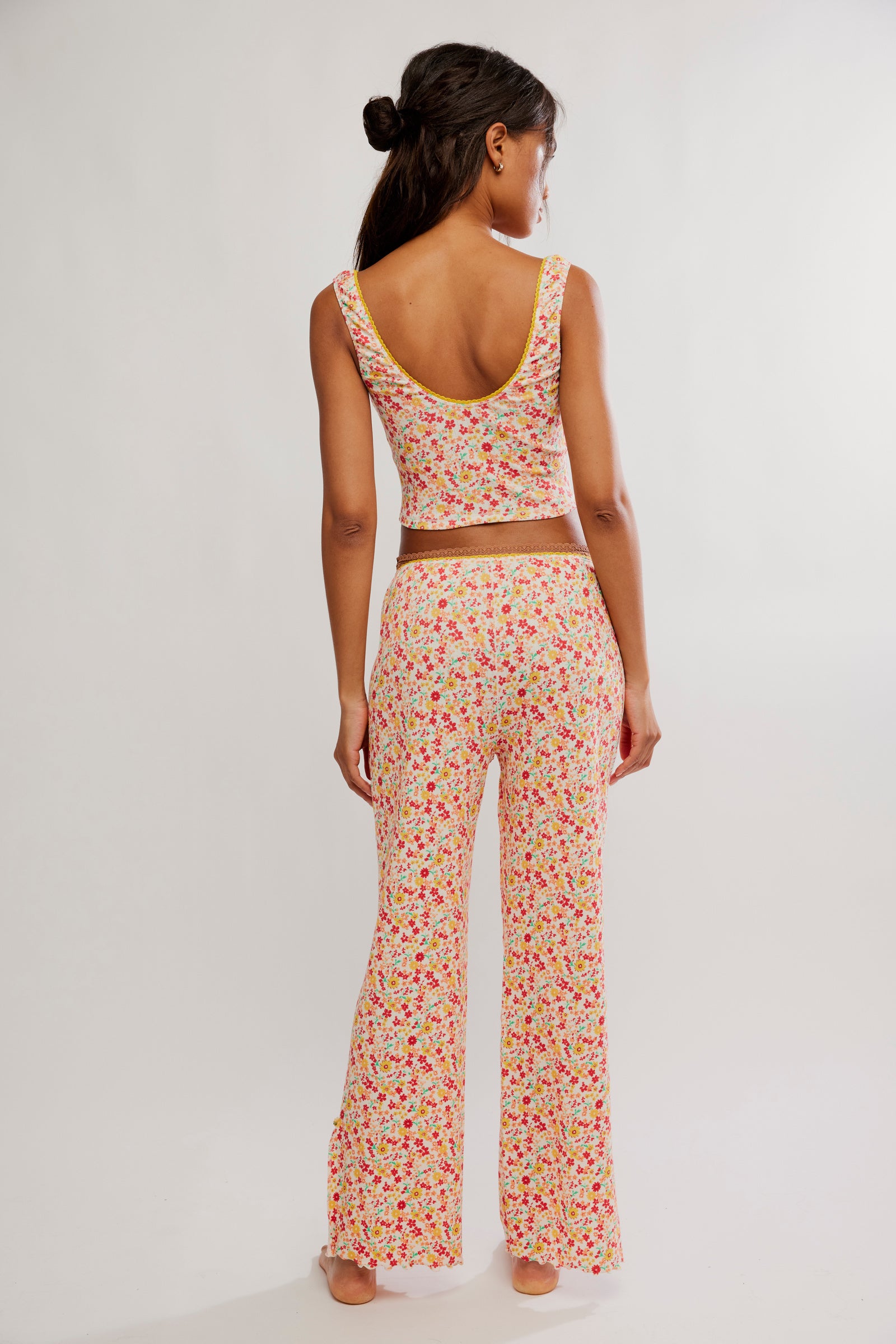 FREE PEOPLE FRESH IN LOVE LOUNGE SET - BUTTER COMBO