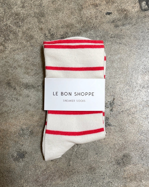 LE BON SHOPPE WALLY SOCKS - CANDY CANE