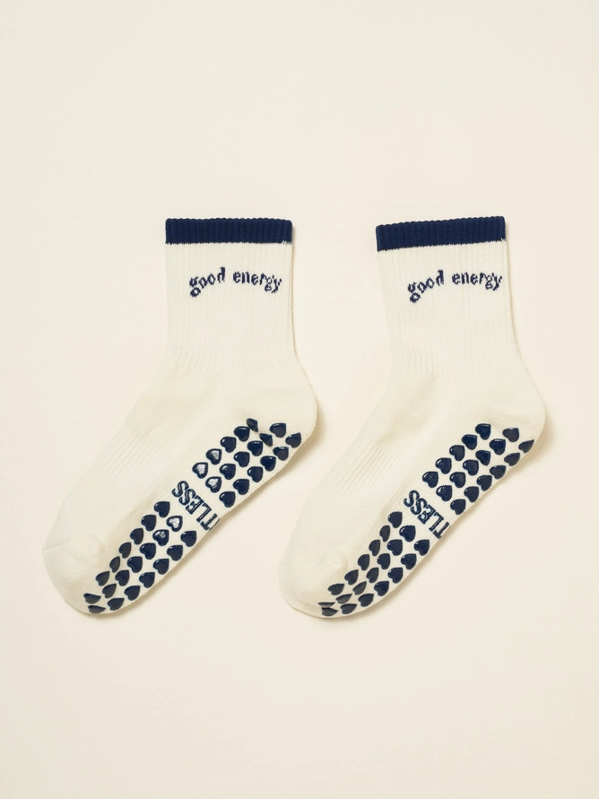 EFFORTLESS CLUB GRIP SOCKS -NAVY