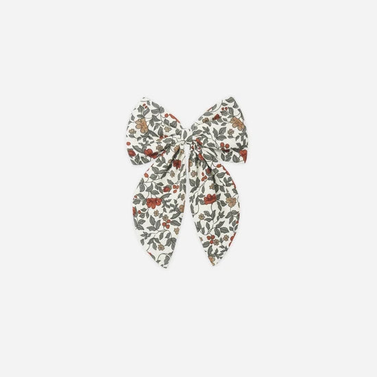 RYLEE + CRU OVERSIZED BOW - HOLIDAY FLORAL