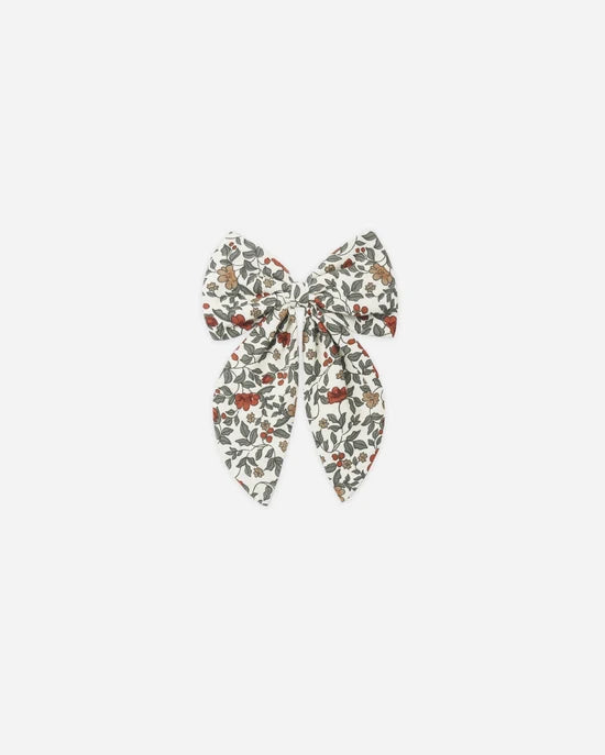RYLEE + CRU OVERSIZED BOW - HOLIDAY FLORAL