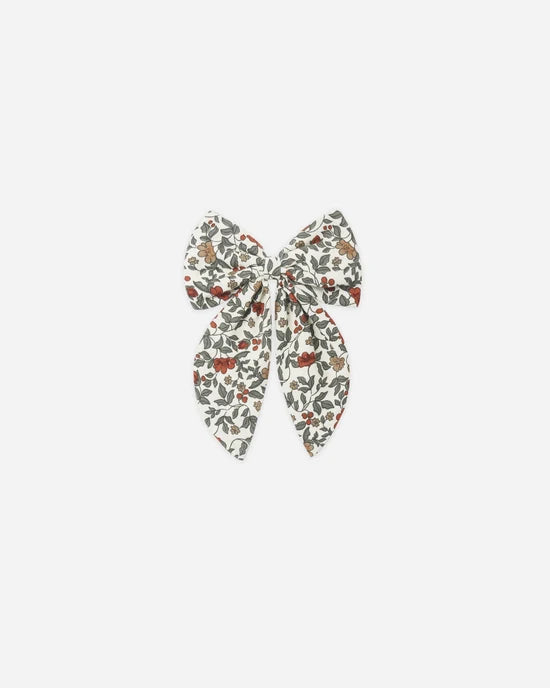 RYLEE + CRU OVERSIZED BOW - HOLIDAY FLORAL