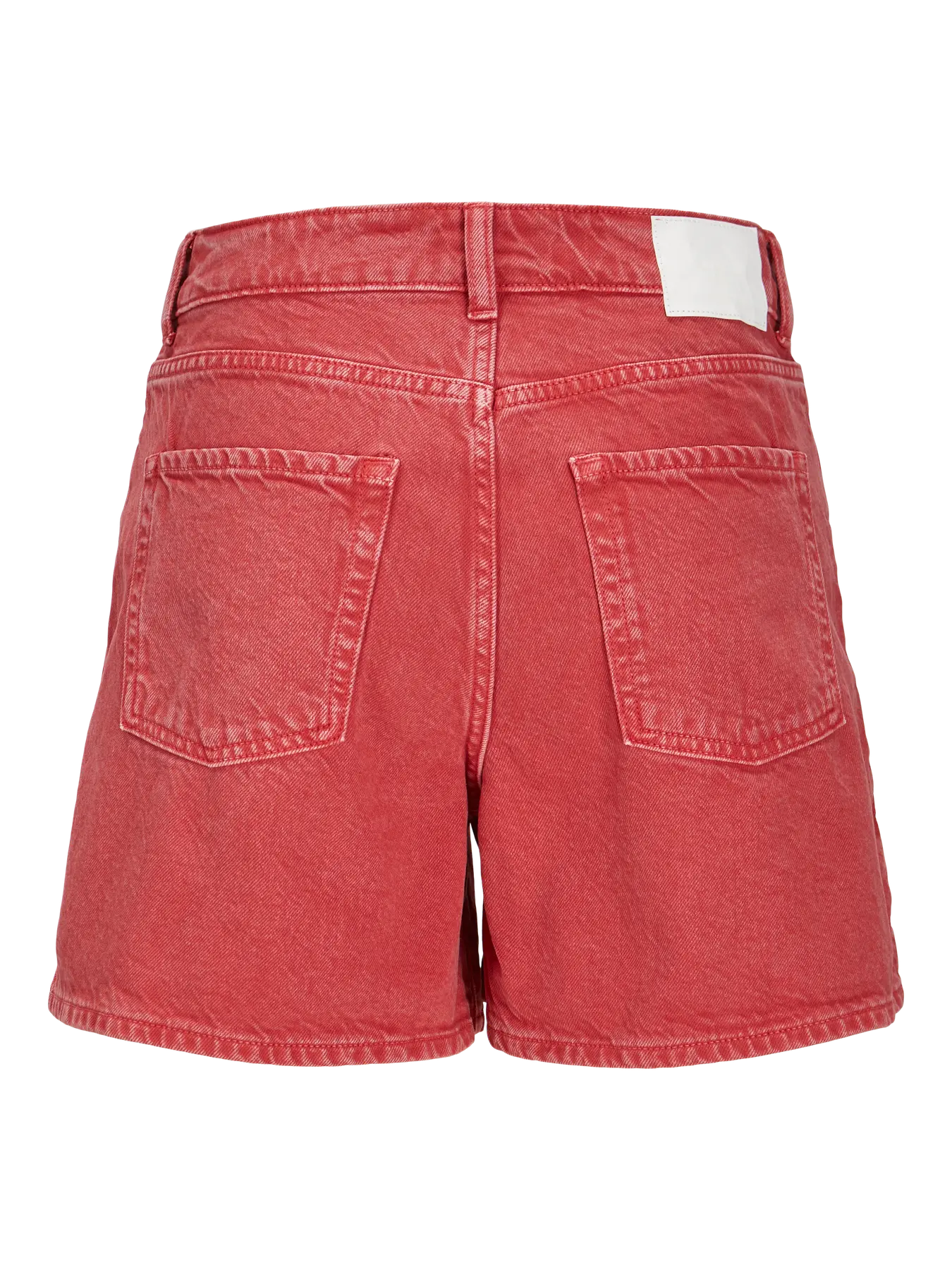 JJXX LAURA DENIM SHORTS - RACING RED