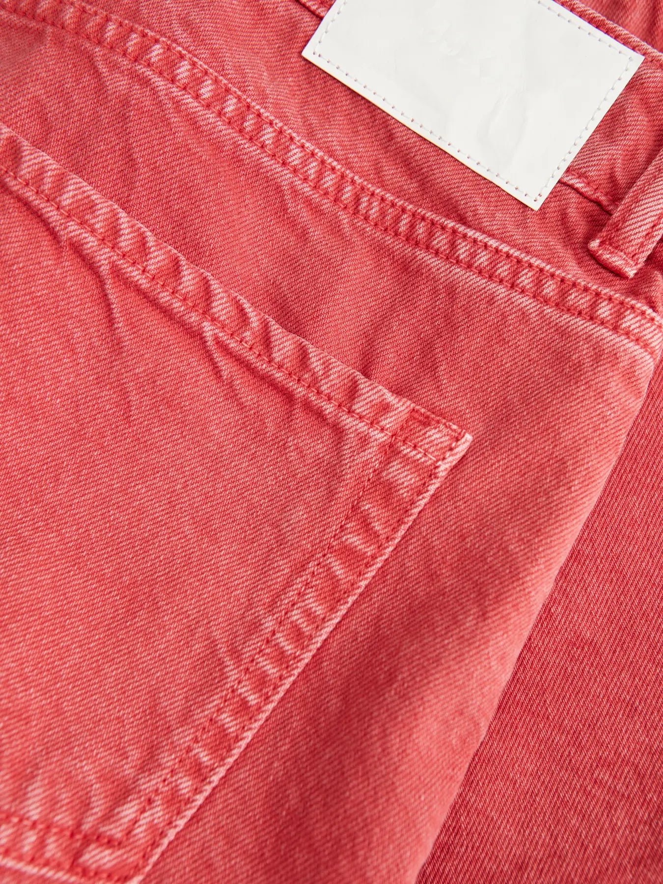 JJXX LAURA DENIM SHORTS - RACING RED