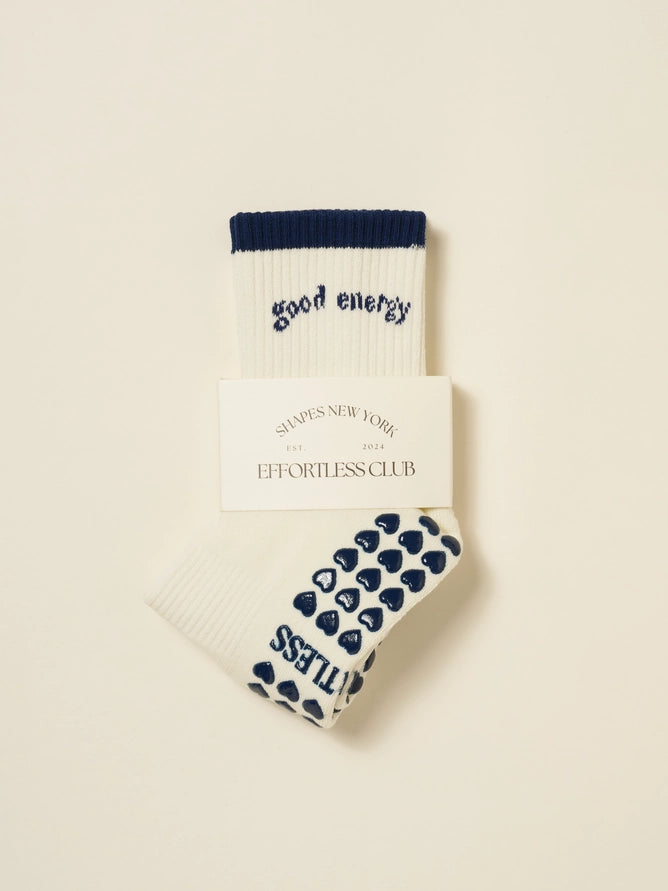 EFFORTLESS CLUB GRIP SOCKS -NAVY