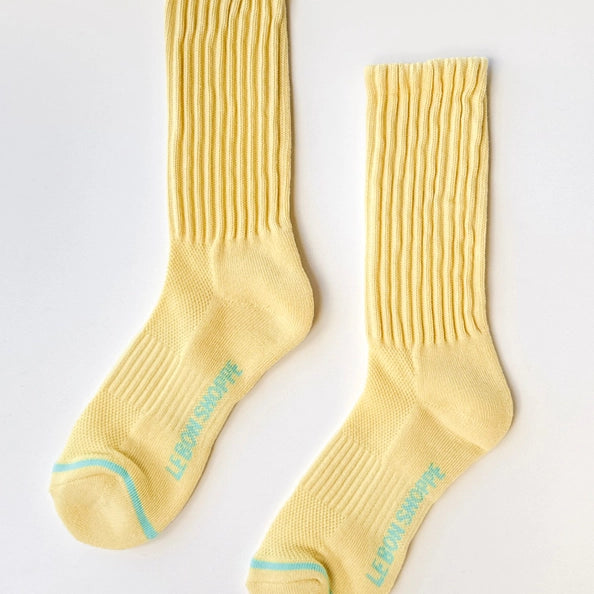 LE BON SHOPPE BALLET SOCKS - PALE YELLOW