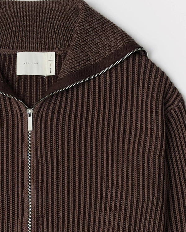 THE ADDISON SWEATER - BROWN MIX