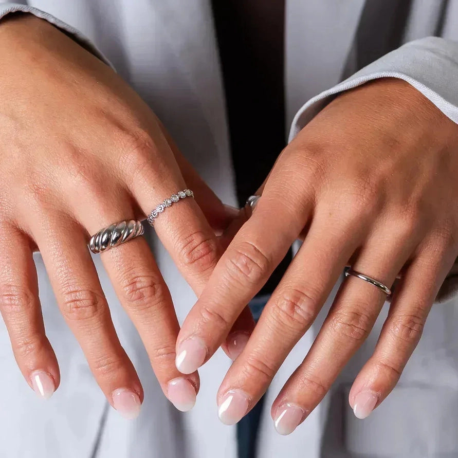 SUNNY SUNDAY PARISIAN RING - SILVER