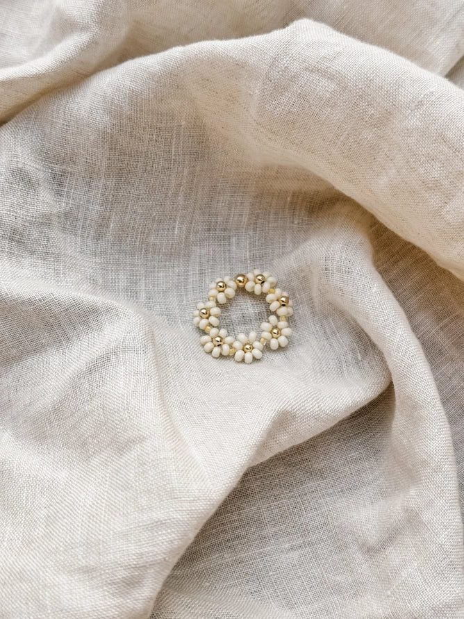 OAK + EVE DAISY CHAIN RING - MULTI