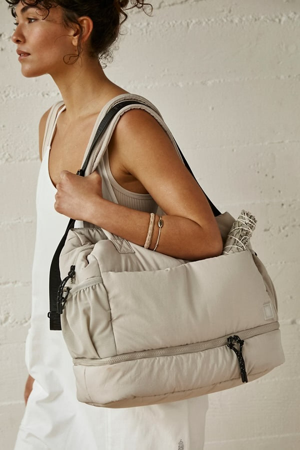 FREE PEOPLE MVP DUFFLE BAG - MINERAL