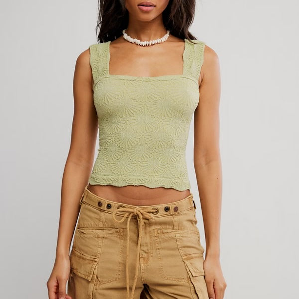 FREE PEOPLE LOVE LETTER TANK - WINTER PEAR