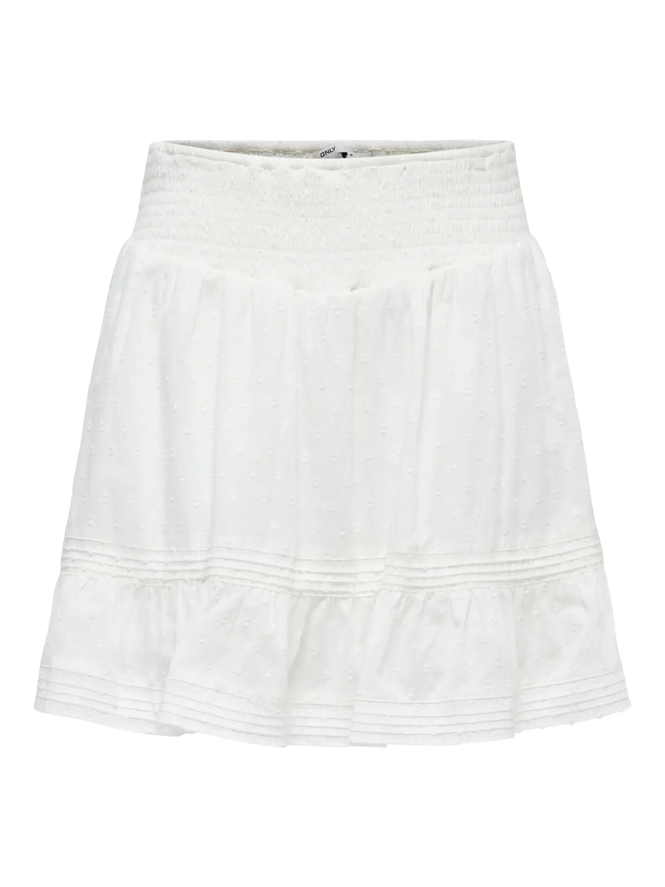 ONLY KATTI WOVEN SKORT - CLOUD DANCER