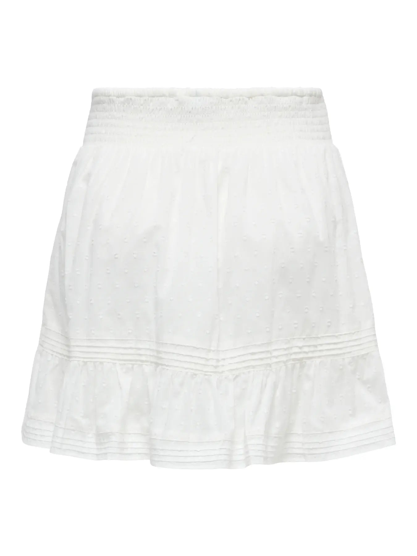 ONLY KATTI WOVEN SKORT - CLOUD DANCER
