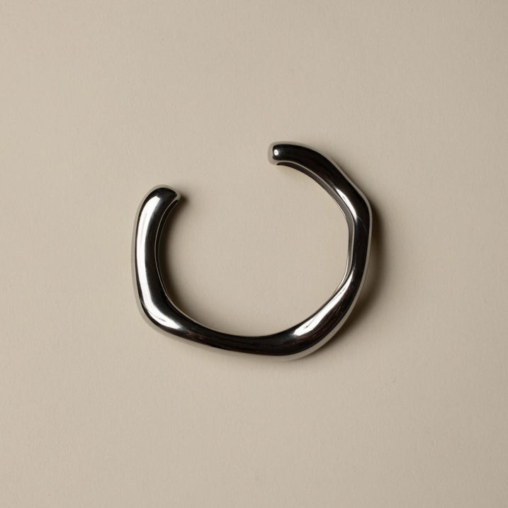 ISLA CUFF BRACELET - SILVER