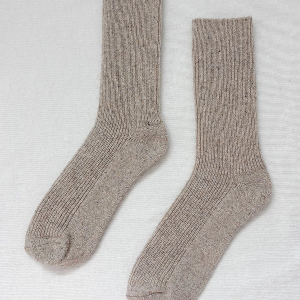 LE BON SHOPPE WINTER SPARKLE SOCKS - CHAMPAGNE