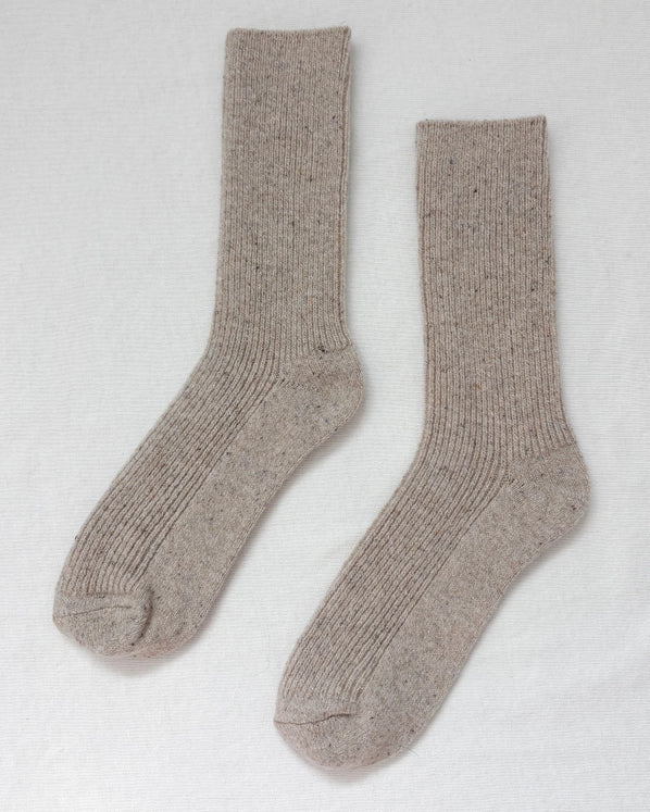 LE BON SHOPPE WINTER SPARKLE SOCKS - CHAMPAGNE