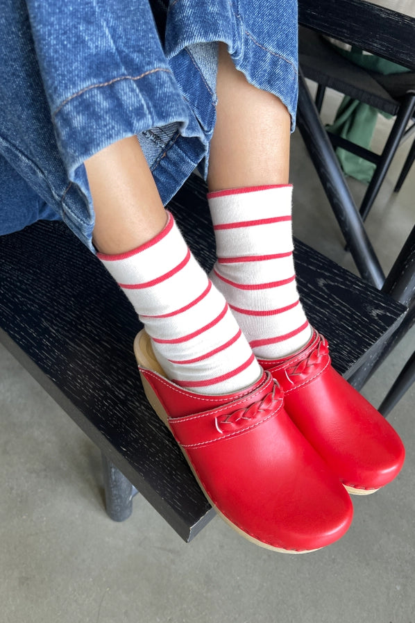 LE BON SHOPPE WALLY SOCKS - CANDY CANE
