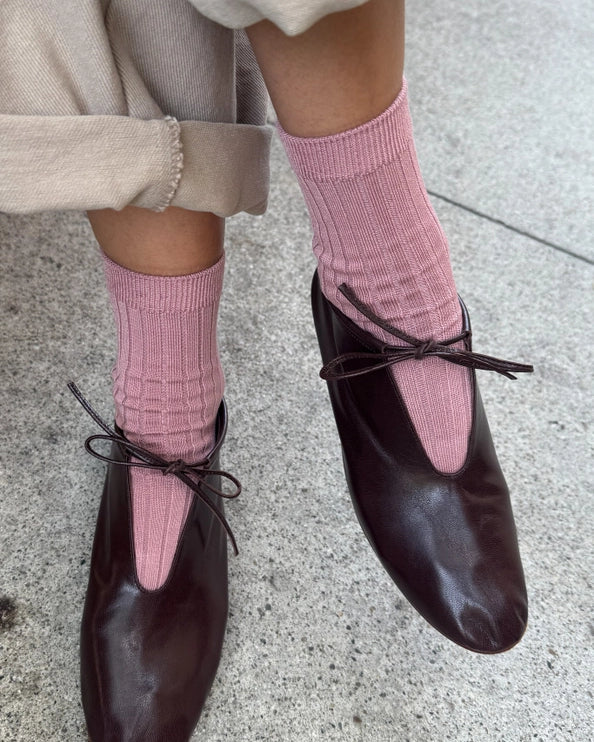 LE BON SHOPPE HER SOCKS - DESERT ROSE