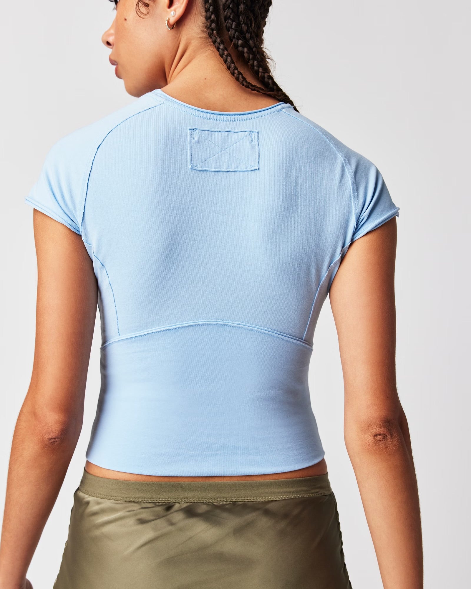 FREE PEOPLE PROTAGONIST TEE - DREAM BLUE
