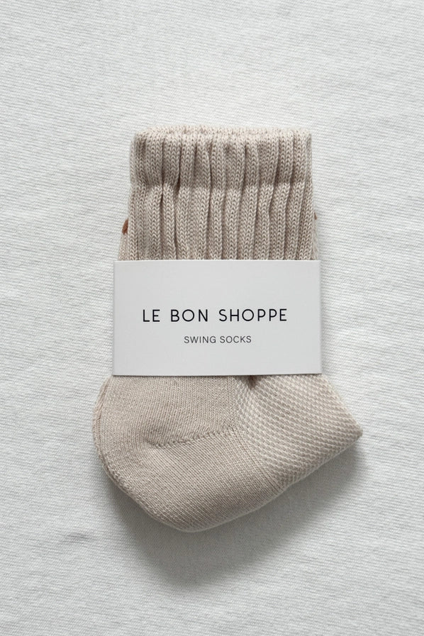 LE BON SHOPPE SWING SOCKS - SILK