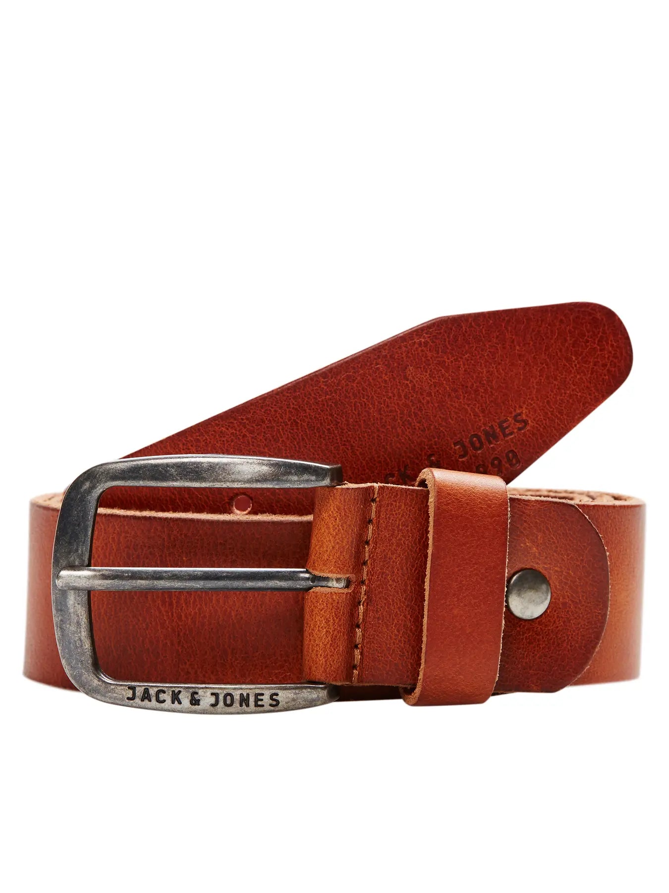 JJ PAUL LEATHER BELT - MOCHA BISQUE