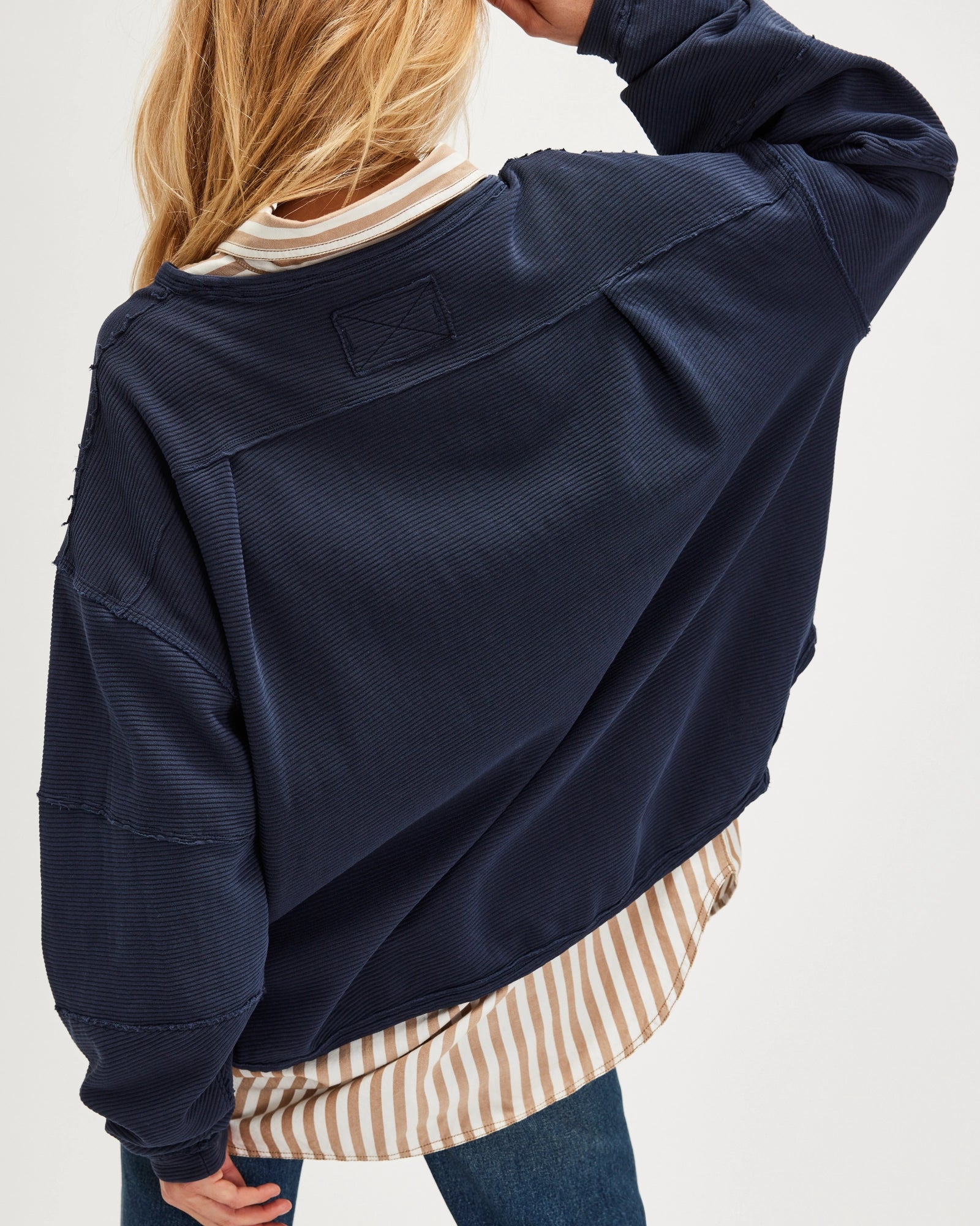 FREE PEOPLE TOTAL ECLIPSE TEE - DEEPER IRIS