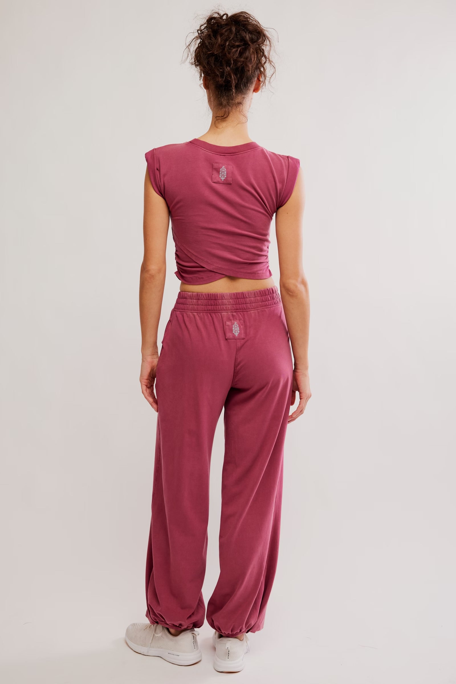 FREE PEOPLE HOT SHOT CROSSOVER SET - BRICK