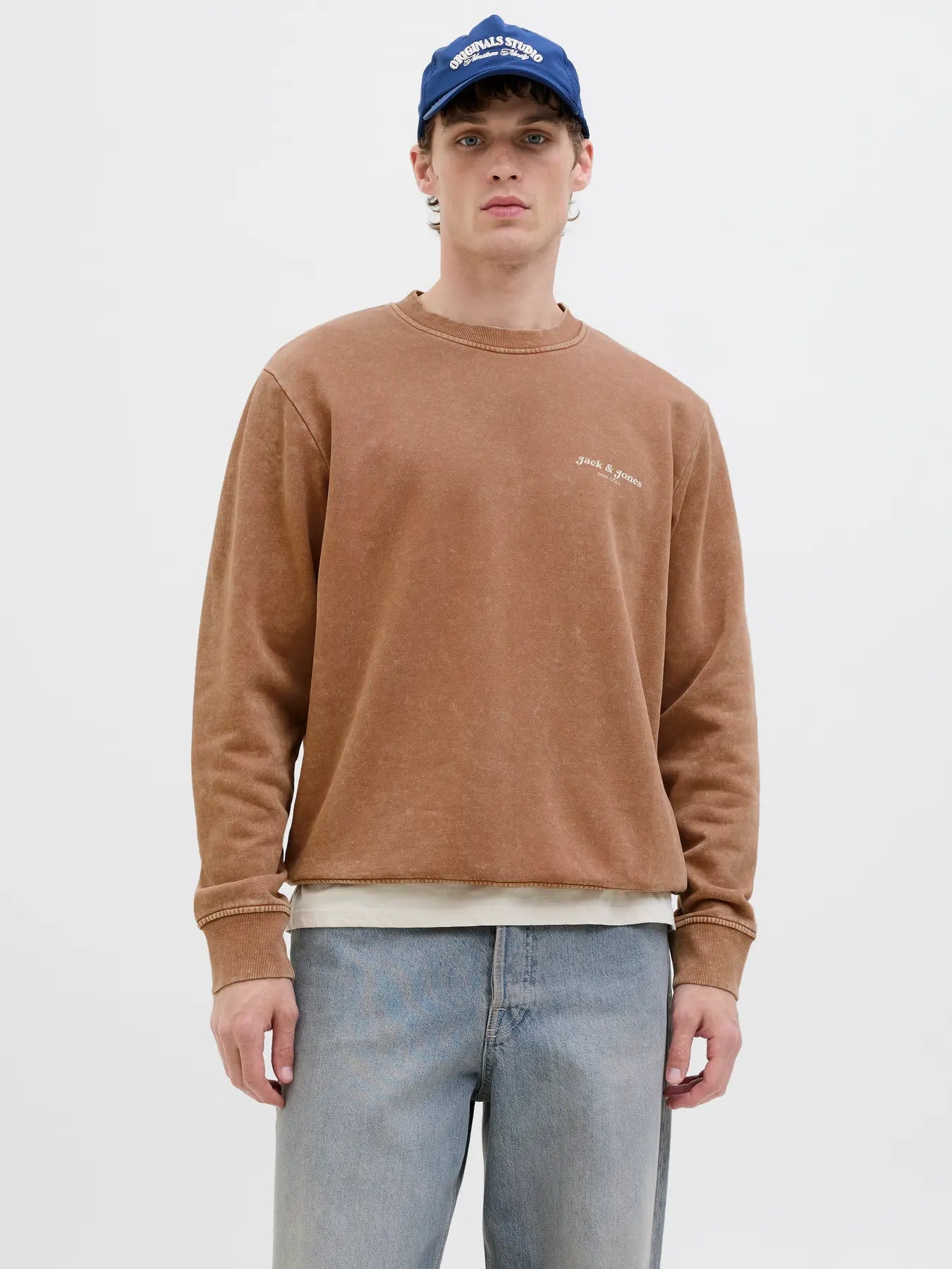 DOVER PRINTED CREW NECK PULLOVER - MONKS ROBE