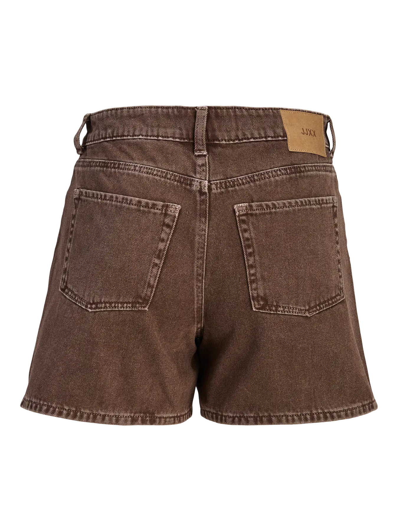 JJXX SEVILLE DENIM SHORTS - CHOCOLATE BROWN