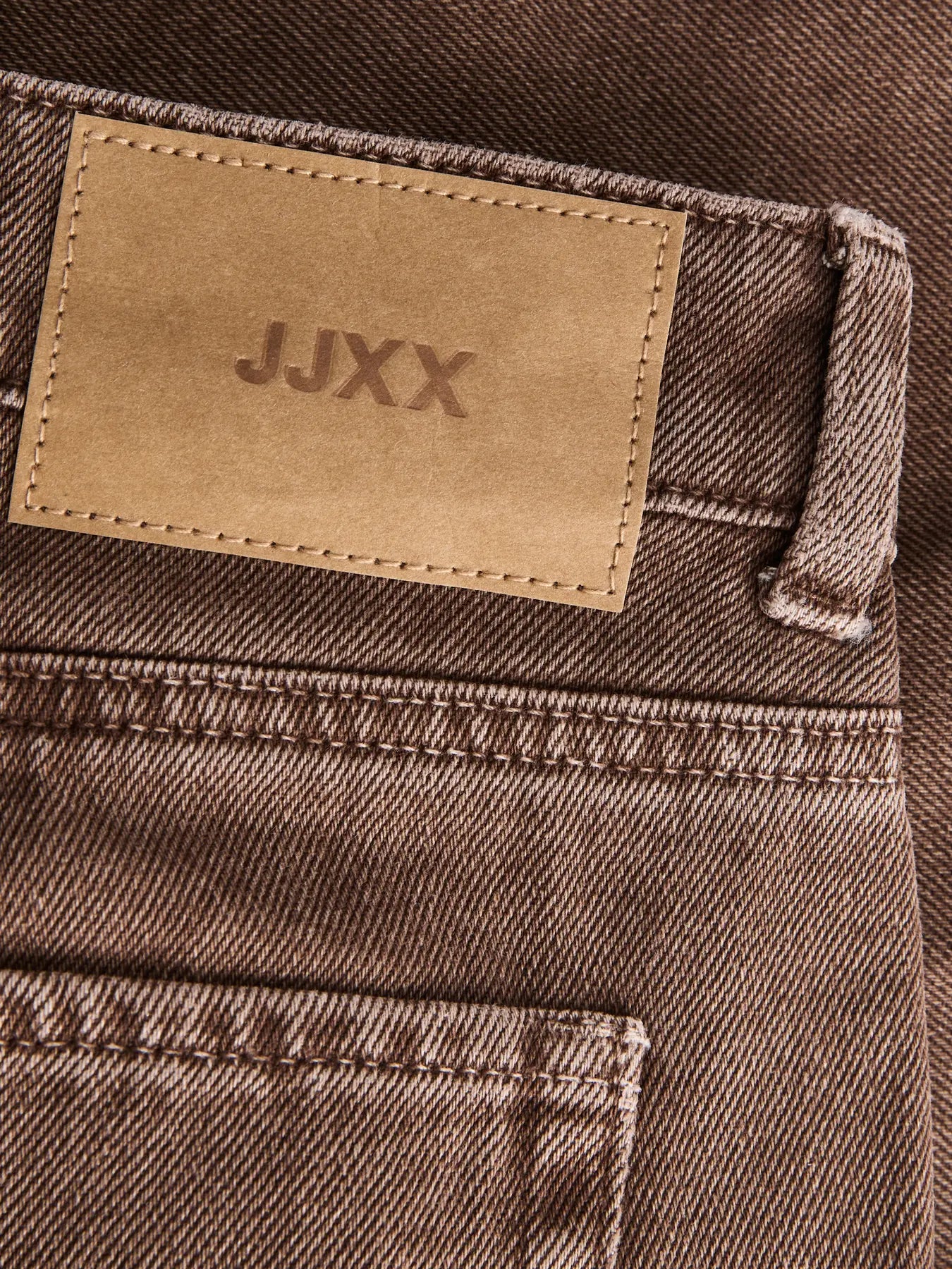JJXX SEVILLE DENIM SHORTS - CHOCOLATE BROWN