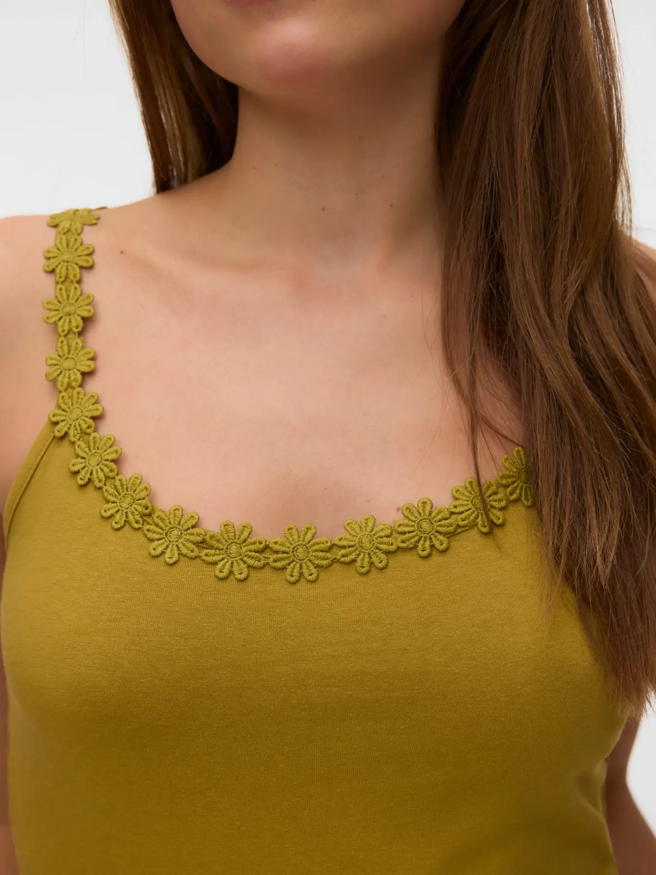 VM FLORA TANK TOP - WILLOW
