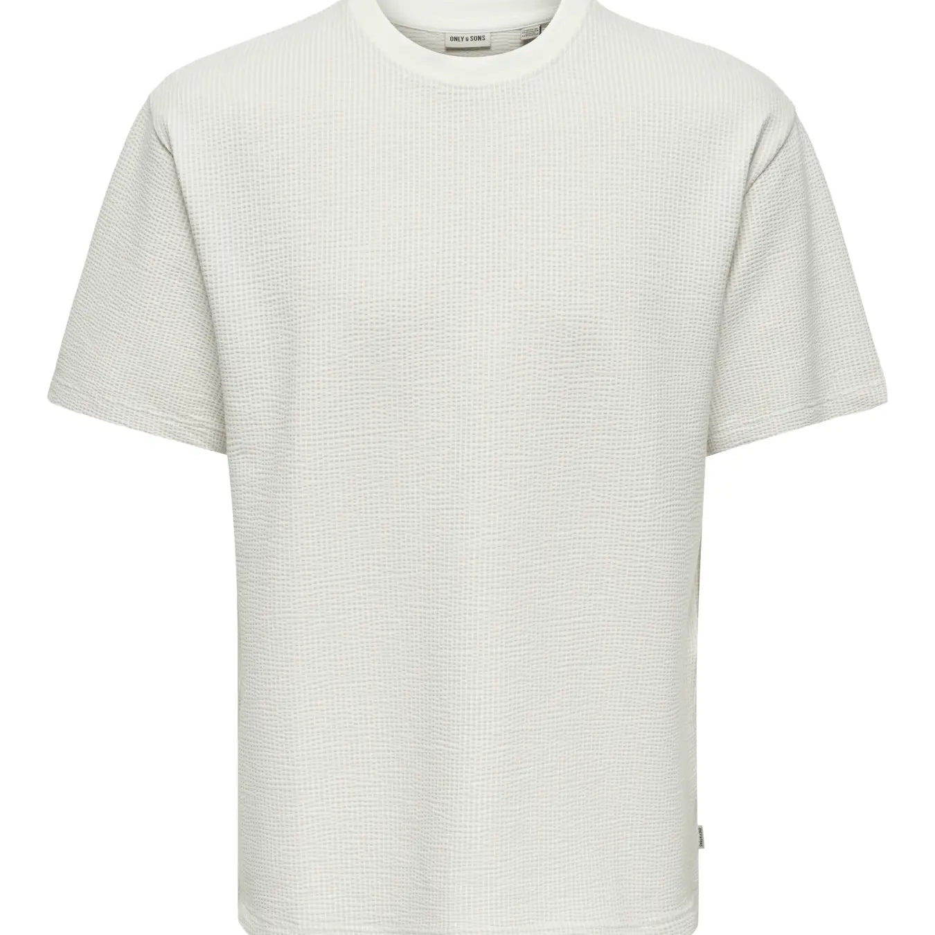 ONLY + SONS KIAN RELAXED TEE - EGRET