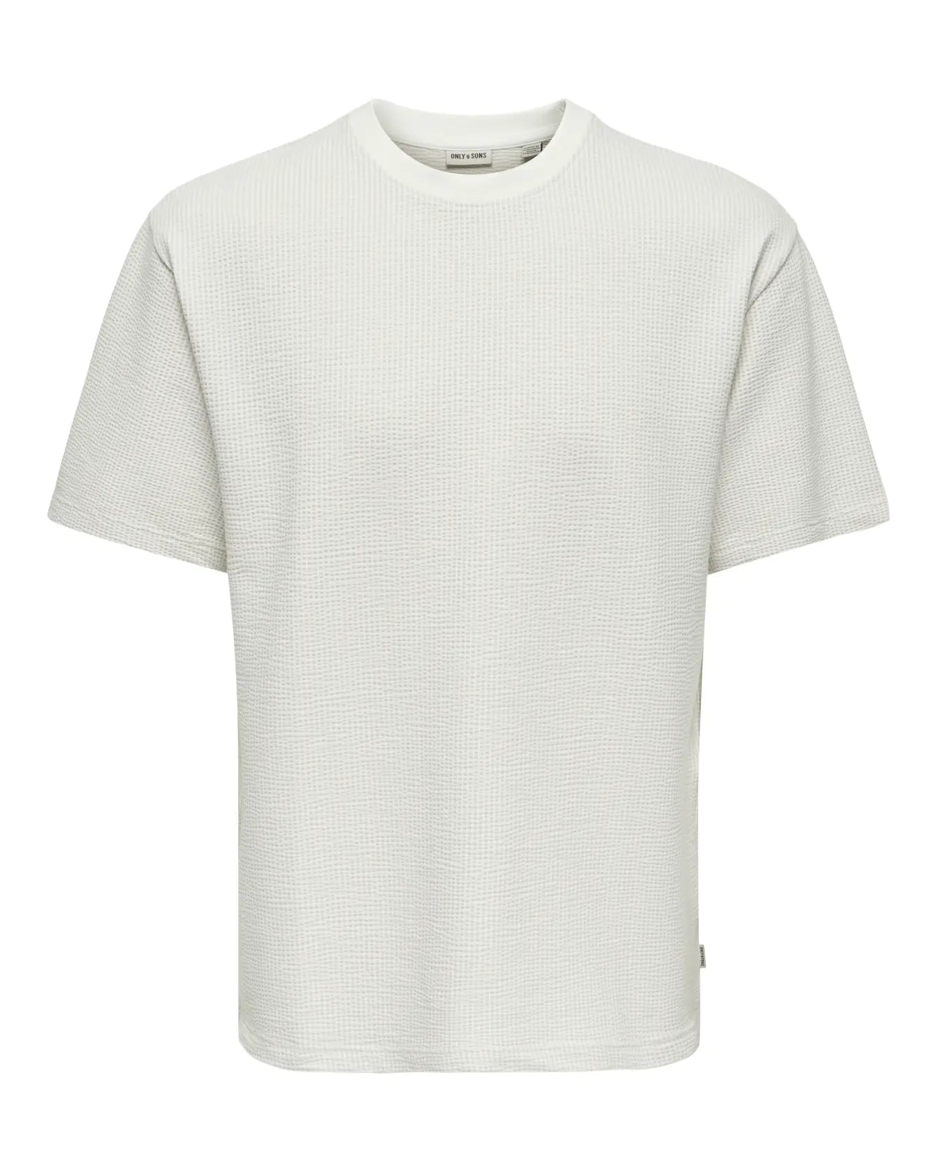 ONLY + SONS KIAN RELAXED TEE - EGRET