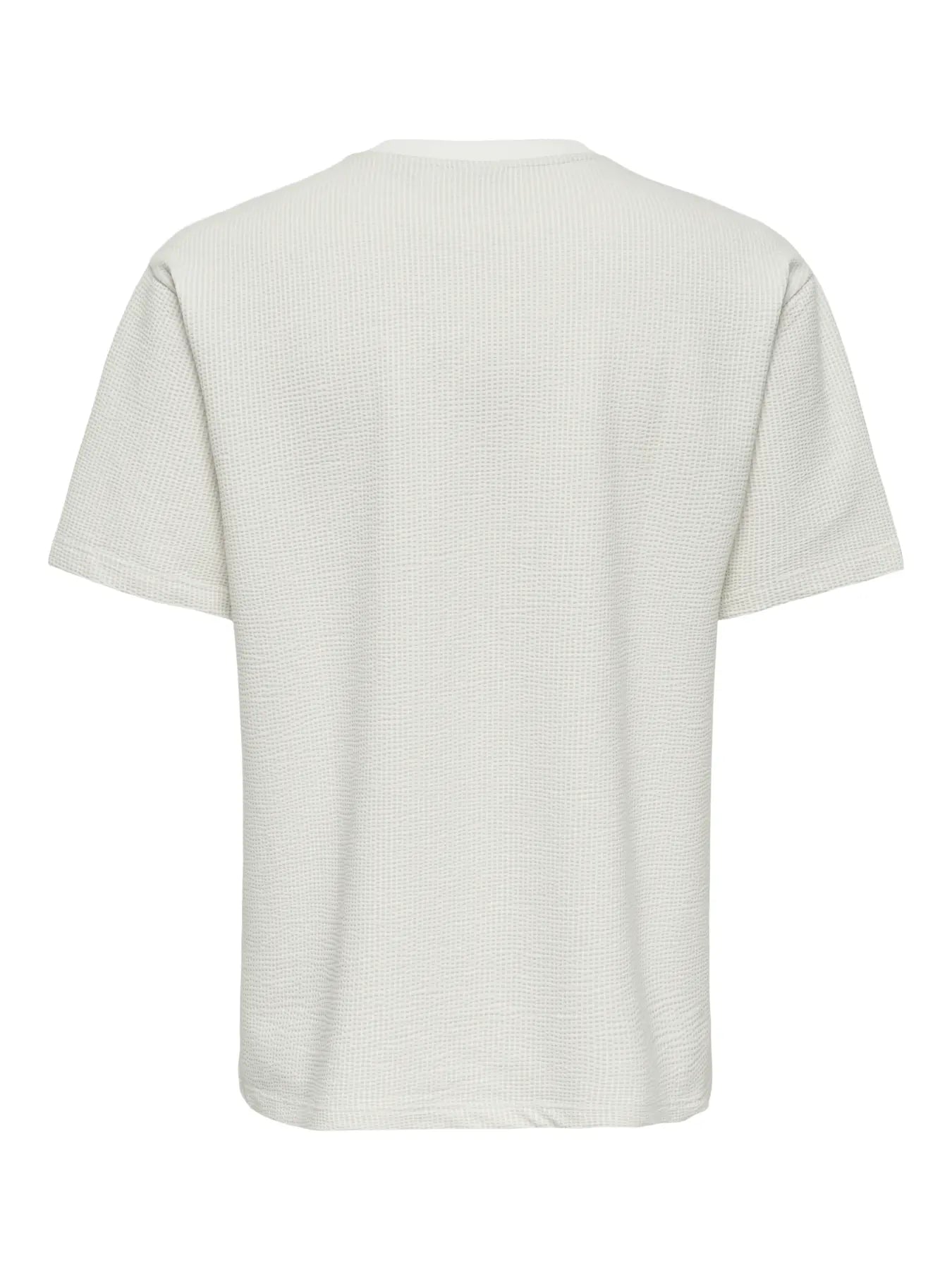 ONLY + SONS KIAN RELAXED TEE - EGRET