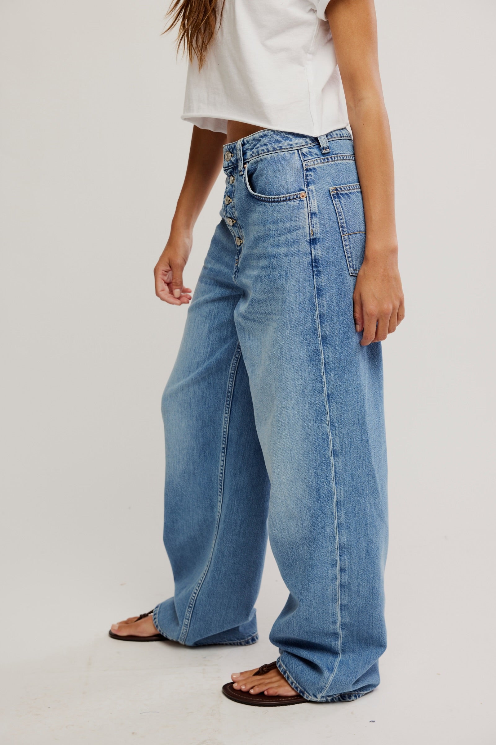 FREE PEOPLE NIA BOYFRIEND JEANS - FRIDAY