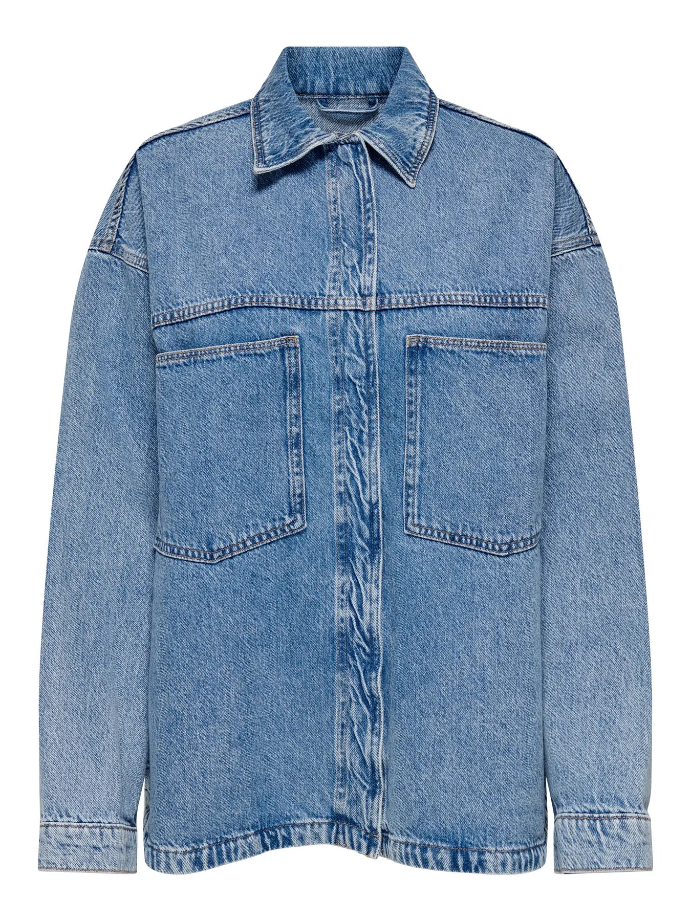 ONLY EMMIE DENIM SHIRT - LIGHT BLUE