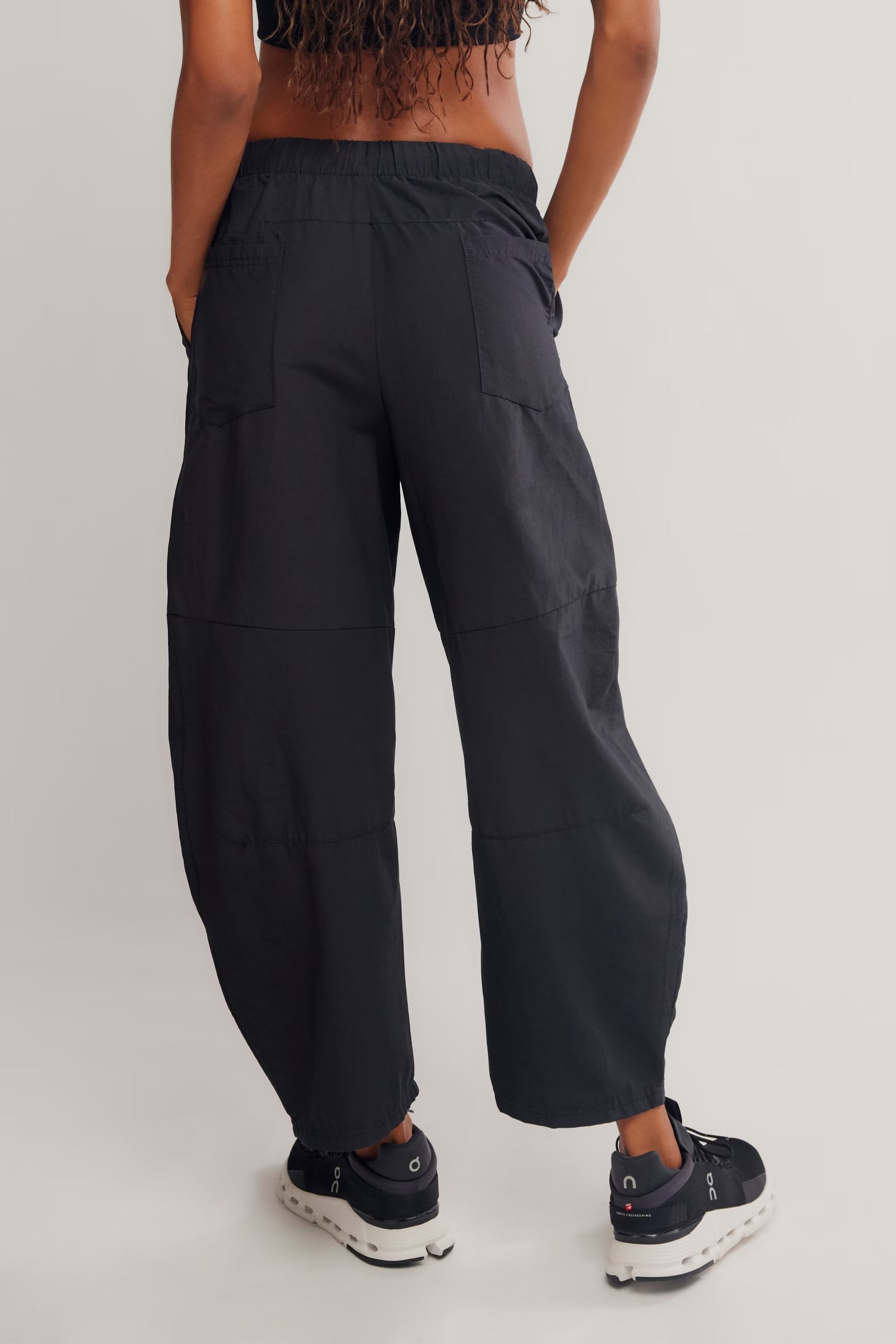 FREE PEOPLE GAME DAY PANT - BLACK