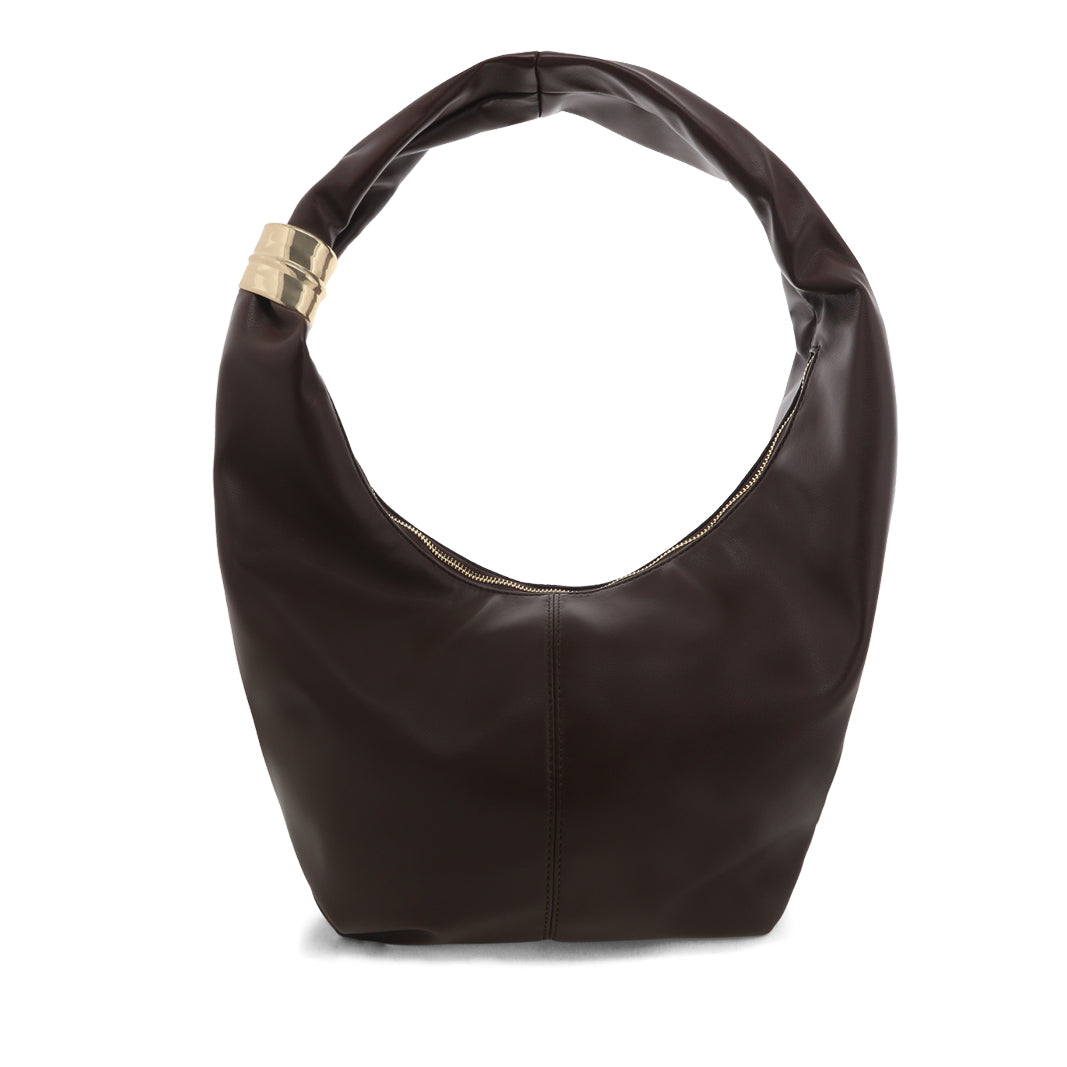 BILLINI AMELIA SHOULDER BAG - CHOCOLATE
