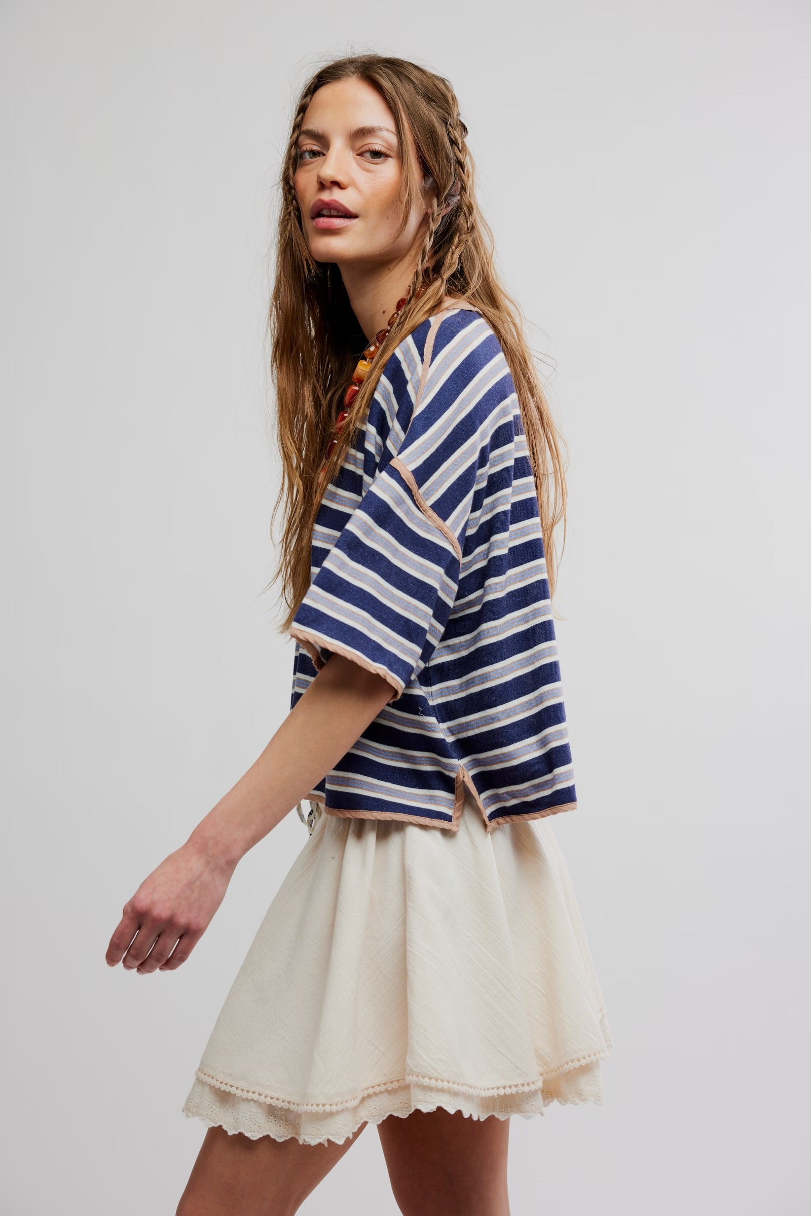 FREE PEOPLE LADY TULIP SKIRT - TEA