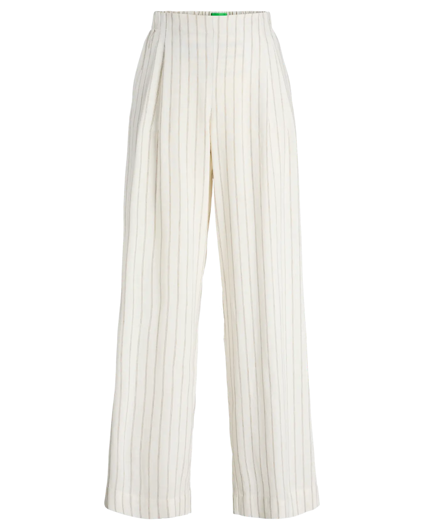 JJXX ALMIRA LINEN LOOSE PANT - BLANC STRIPES