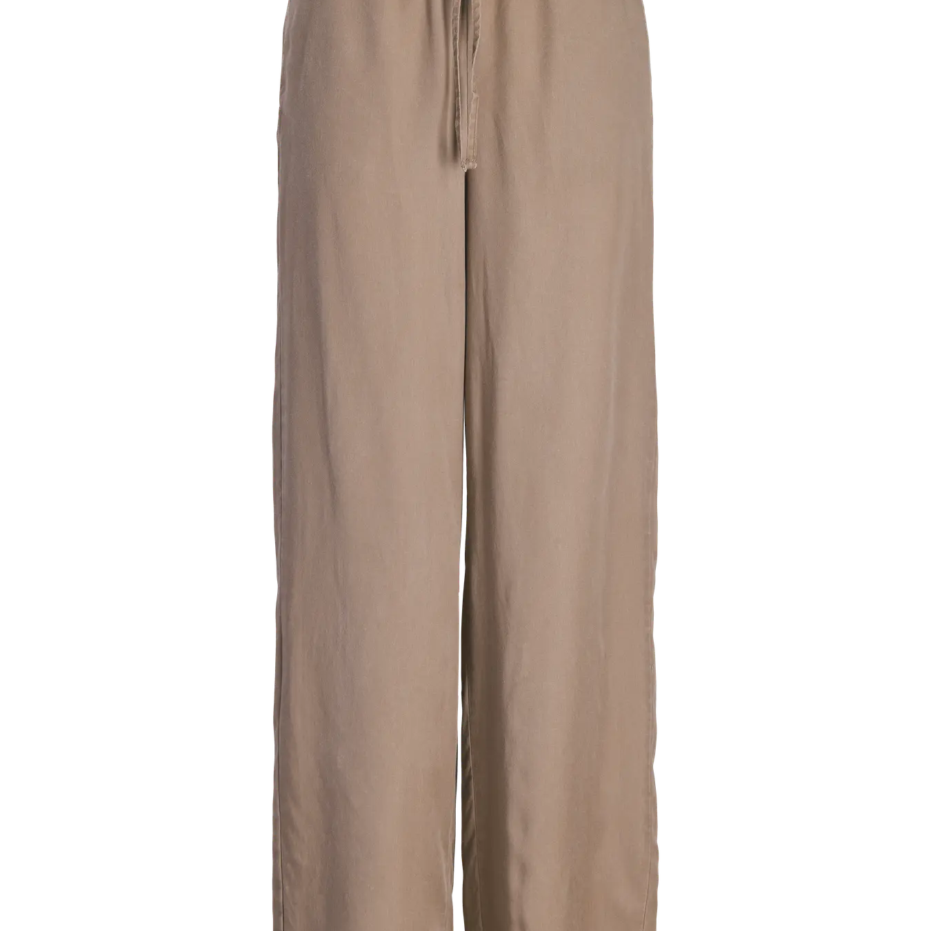 JJXX INGRID FLORA LOOSE PANTS - FEATHER GREY