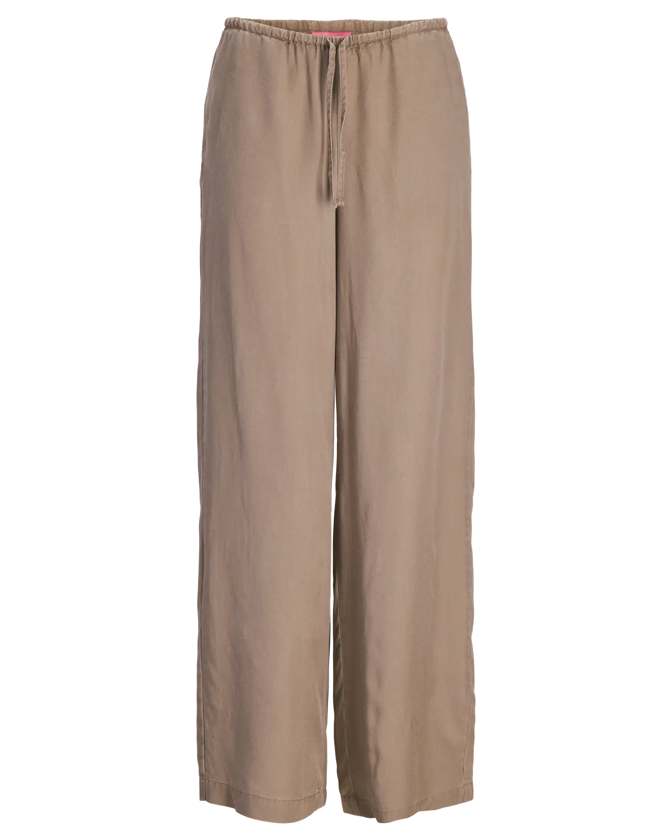 JJXX INGRID FLORA LOOSE PANTS - FEATHER GREY