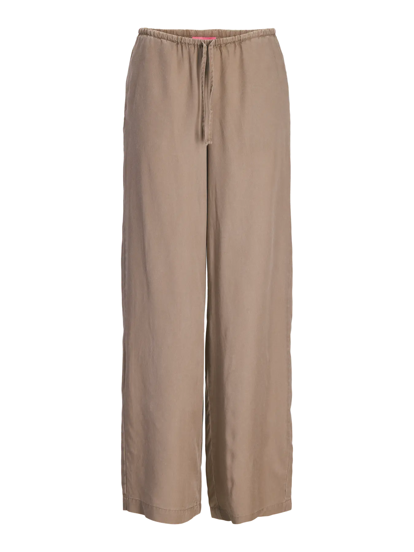 JJXX INGRID FLORA LOOSE PANTS - FEATHER GREY