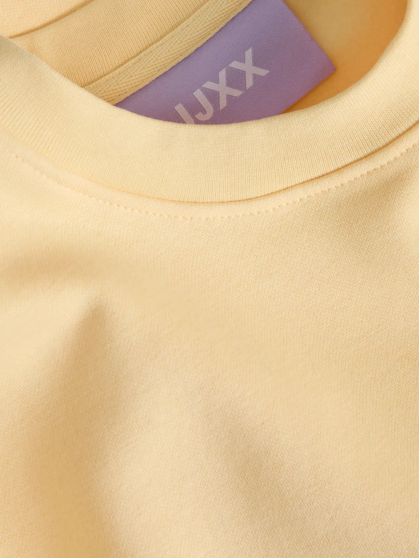 JJXX ABBIE RELAXED CREW SWEATSHIRT - SUNLIGHT