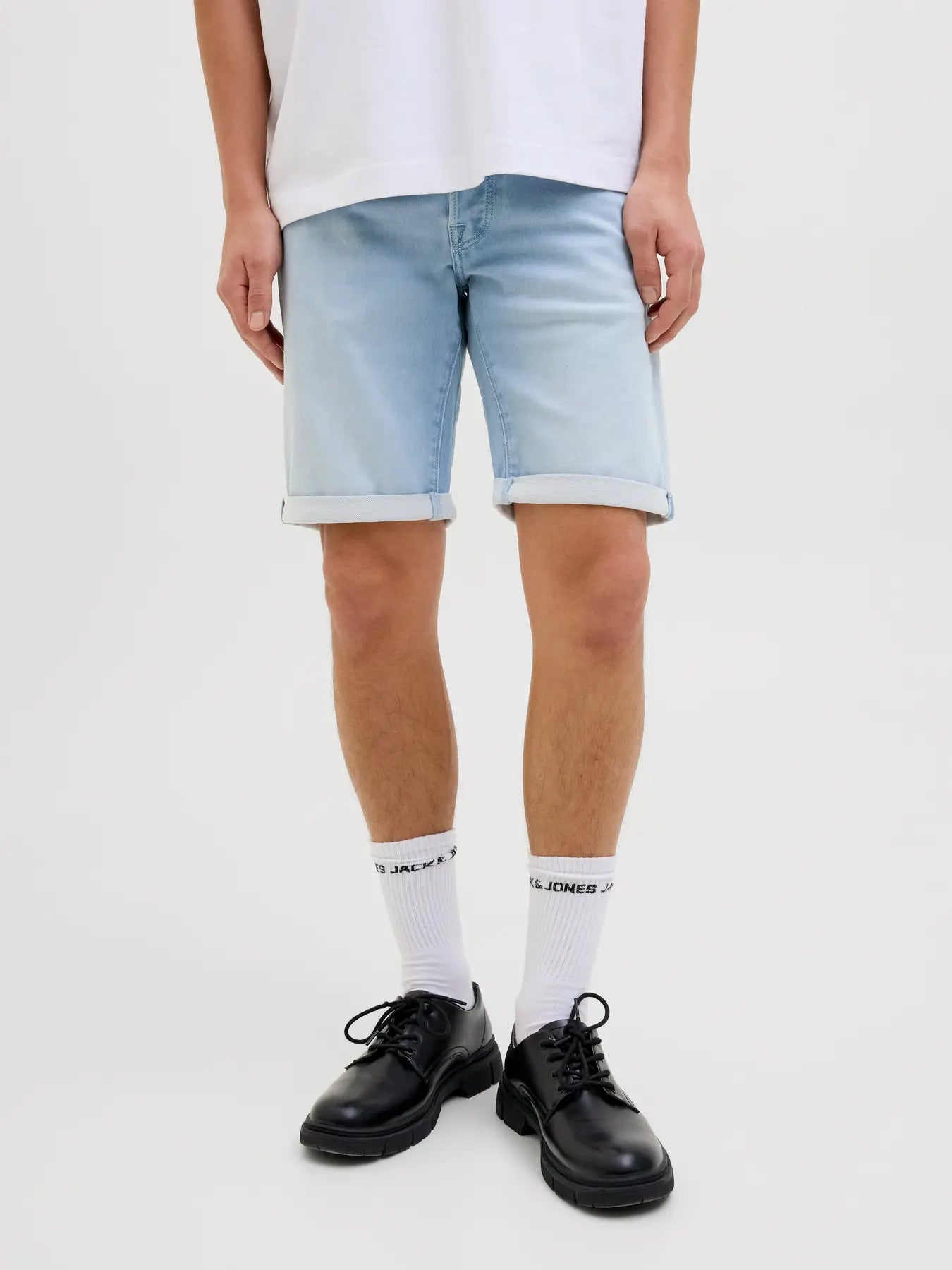JJ RICK ICON SHORTS - BLUE DENIM
