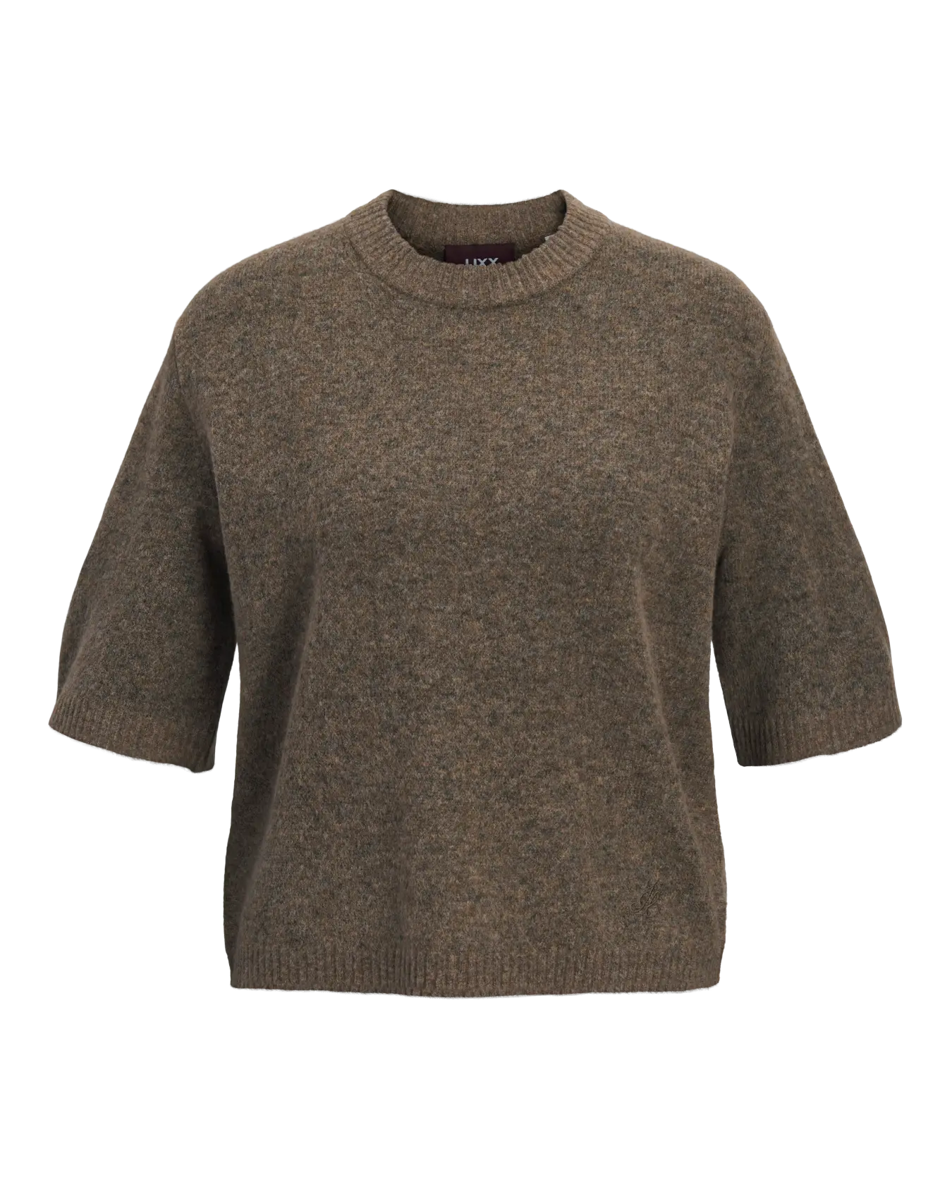 JJXX VALERIA SS KNIT SHIRT - FALCON