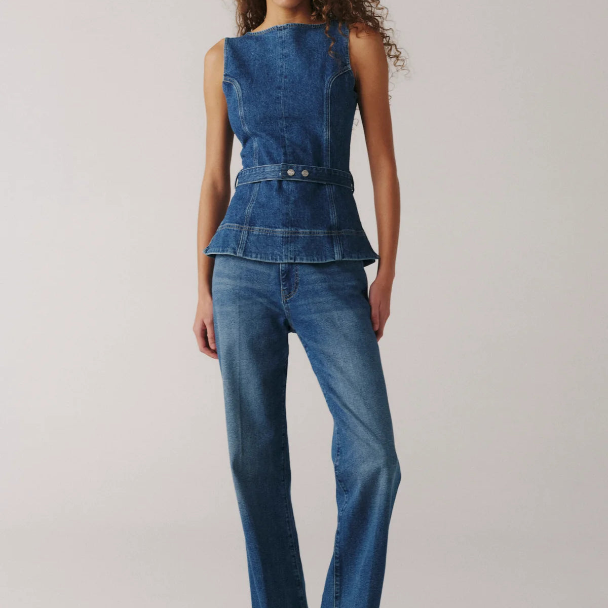 WARP + WEFT SAT 90’s STRAIGHT JEANS - AUTHENTIC BLUES