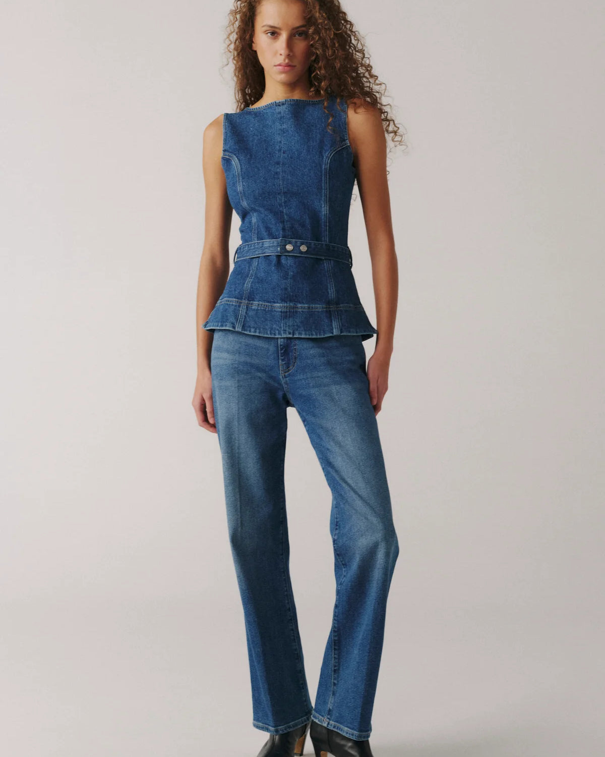 WARP + WEFT SAT 90’s STRAIGHT JEANS - AUTHENTIC BLUES