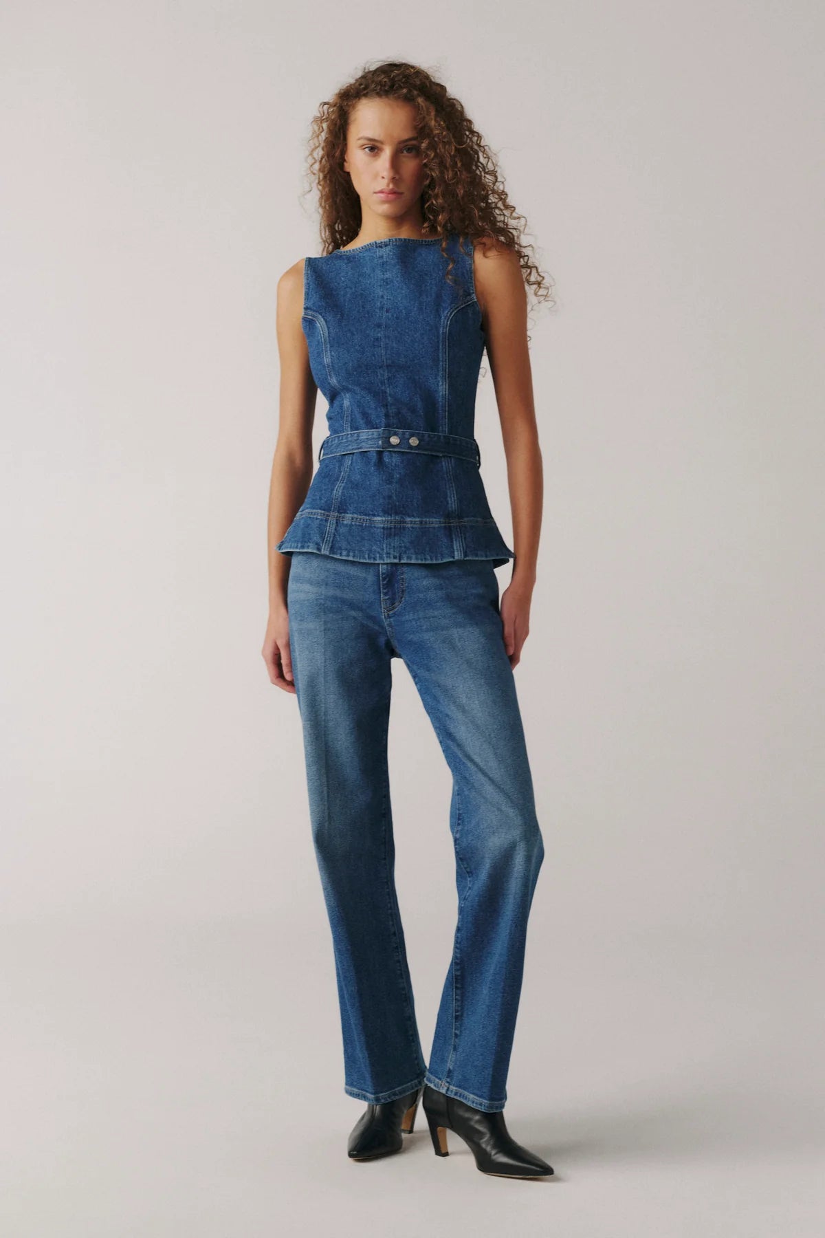 WARP + WEFT SAT 90’s STRAIGHT JEANS - AUTHENTIC BLUES
